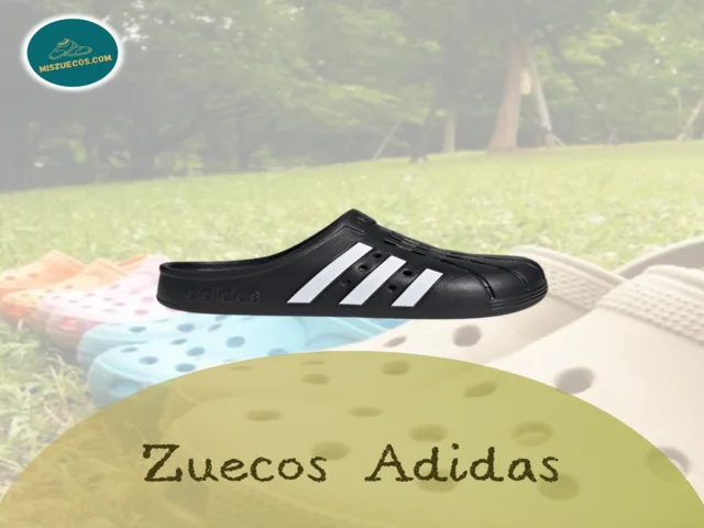 zuecos adidas